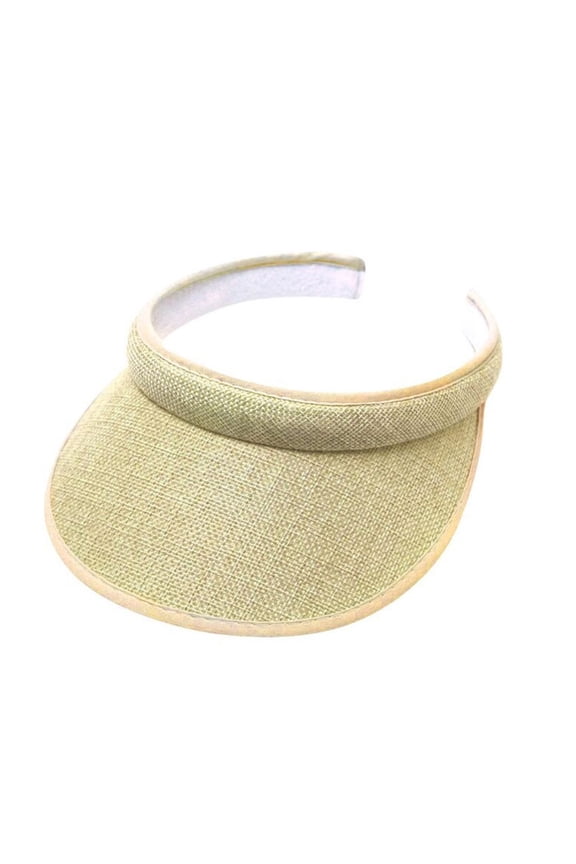 Sun Visor for Women Solid Color Adjustable Golf Tennis Sport Visors Foldable Outdoor Sun Protection Hat