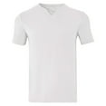 thumbnail image 1 of Jalioing V Neck T Shirt for Men Short Sleeve Casual Tee Shirt Classic Solid Color Basic Summer Shirts Clothes, 1 of 4