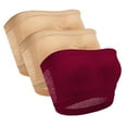 thumbnail image 1 of Jalioing Wireless Bra Womens Full-Coverage Tube Top Seamless Strapless Push up Non-Slip Bras, 1 of 9
