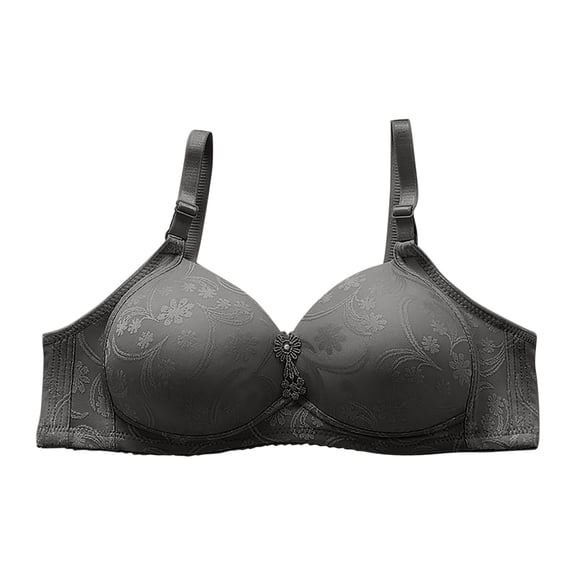 Jalioing Wireless Bra for Women No Underwire Push Up Bralettes Adjustable Full Coverage Everyday Bras