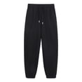 thumbnail image 1 of Jalioing Women's Athletic Joggers Thick Warm Fleece Lined Sweatpants with Pocket Thermal Elastic Waist Sport Pants, 1 of 2