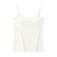 thumbnail image 1 of Jalioing Women's Camisole Pajama Tops Solid Color Soft Comfort Sleep Tank Tops with Adjustable Strap Padded, 1 of 6