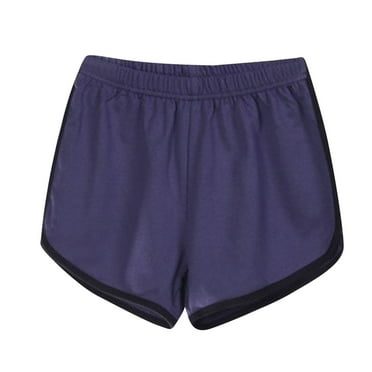 Jalioing Summer Running Shorts for Women Elastic Waist Casual Athletic Shorts Loose Workout Sport Shorts