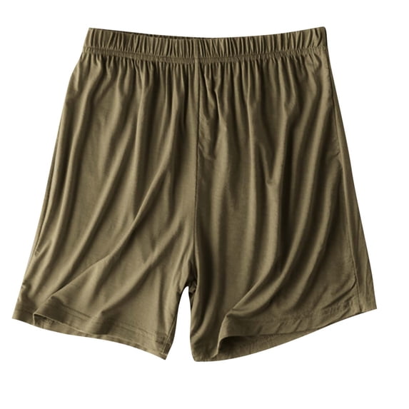 Jalioing Women's Lounge Shorts Comfy Soft Knee Length Sleep Shorts Plus Size Loose Elastic Waist Shorts Summer Pjs Shorts