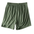 thumbnail image 1 of Jalioing Women's Lounge Shorts Comfy Soft Knee Length Sleep Shorts Plus Size Loose Elastic Waist Shorts Summer Pjs Shorts, 1 of 5