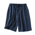 thumbnail image 1 of Jalioing Women's Plaid Pajama Shorts Loose Soft Comfy Cotton Pjs Bottoms Elastic Waist Casual Sleep Shorts, 1 of 3