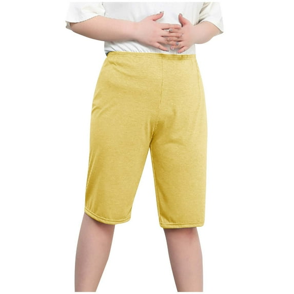 Jalioing Women's Plus Size Lounge Shorts Lightweight Stretchy Loose Shorts XL-8XL Casual Comfy Short Pants