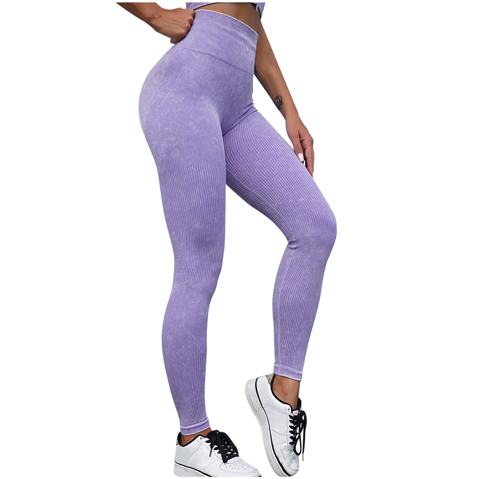 Jalioing Yoga Pants for Women Stretchy High Waist Skinny Ankle
