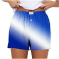 thumbnail image 1 of Jalioing Women's Striped Lounge Shorts Elastic Waist Sleep Short Pants Summer Casual Lightweight Pajama Shorts, 1 of 5