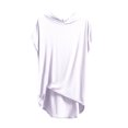 thumbnail image 1 of Jalioing Women's Summer Hooded Tops Plus Size Fashion Casual Short Sleeve Shirts Oversized Comfy Lounge Hoodies, 1 of 6