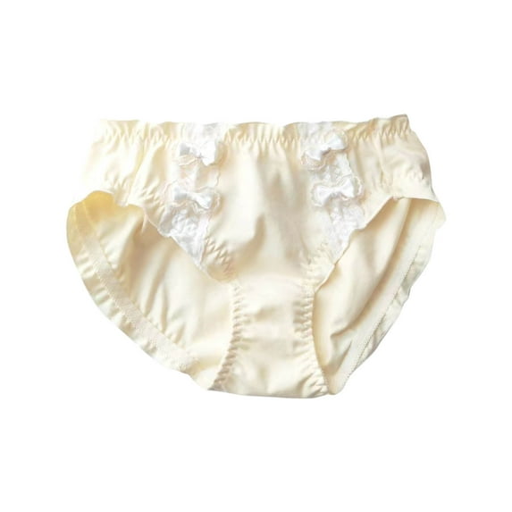 Jalioing Women's Underwear Cute Mesh Briefs Panties Breathable Comfort Full Coverage Ladies Briefs M-XL