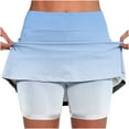 thumbnail image 1 of Jalioing Womens Athletic Skorts Colorful High Waist Tennis Skirts Plus Size Stretchy Workout Golf Skirt Skorts, 1 of 5