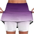 thumbnail image 1 of Jalioing Womens Athletic Skorts Colorful High Waist Tennis Skirts Plus Size Stretchy Workout Golf Skirt Skorts, 1 of 5
