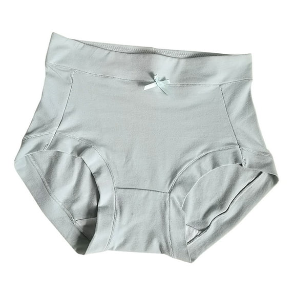 Jalioing Womens High Waist Underwear Comfy Breathable Panties Full Coverage Cotton Briefs