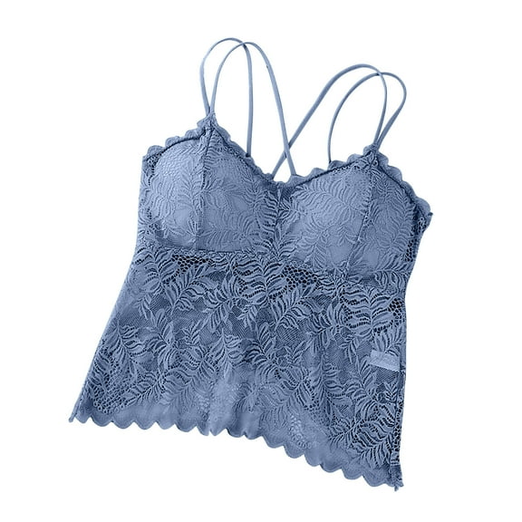 Jalioing Womens Lace Camisoles Top Pajamas Spaghetti Strap Tops Sleep V-Neck Cami Tees