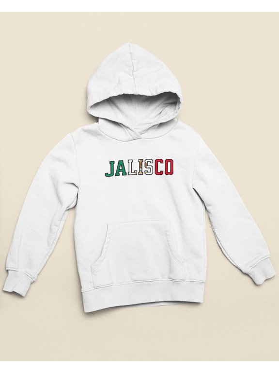 Jalisco Hoodie Sweatshirt For Christmas Gift from Son Aguila Mexican Eagle Hispanic Boyfriend Hecho en Mexico Flag Latino Fathers Puro Cholo
