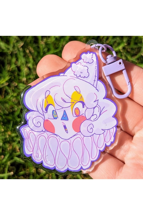 Jam Clown OC Keychain! (1 keychain)