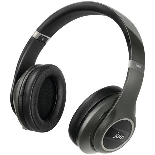 Jam Hxhp150gy JAM Transit City Headphones, Black