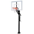 thumbnail image 1 of Jam II-BP Steel-Acrylic In Ground Adjustable Basketball System, Grey, 1 of 1