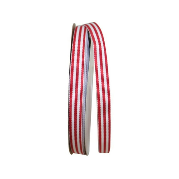 Jam Paper All Occasion Multi-Color Polyester Grosgrain Stripes Ribbon, 900" X 0.37"