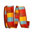 thumbnail image 1 of Jam Paper Fall Rust Multi-Color Polyester Ribbon, 720" X 1.5", 1 of 5