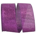 thumbnail image 1 of Jam Paper Glitter Christmas Purple Nylon Ribbon, 25Yd X 2.5In, 1/Pack, 1 of 5