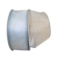 thumbnail image 1 of Jam Paper Sheer Wired Ribbon, 2.5 In X 50 Yards, 2/Pack, Light Blue, 1 of 1