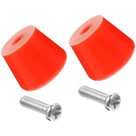RENACLIPY Replacement Skates Brakes roller skates Red PU 1 Set