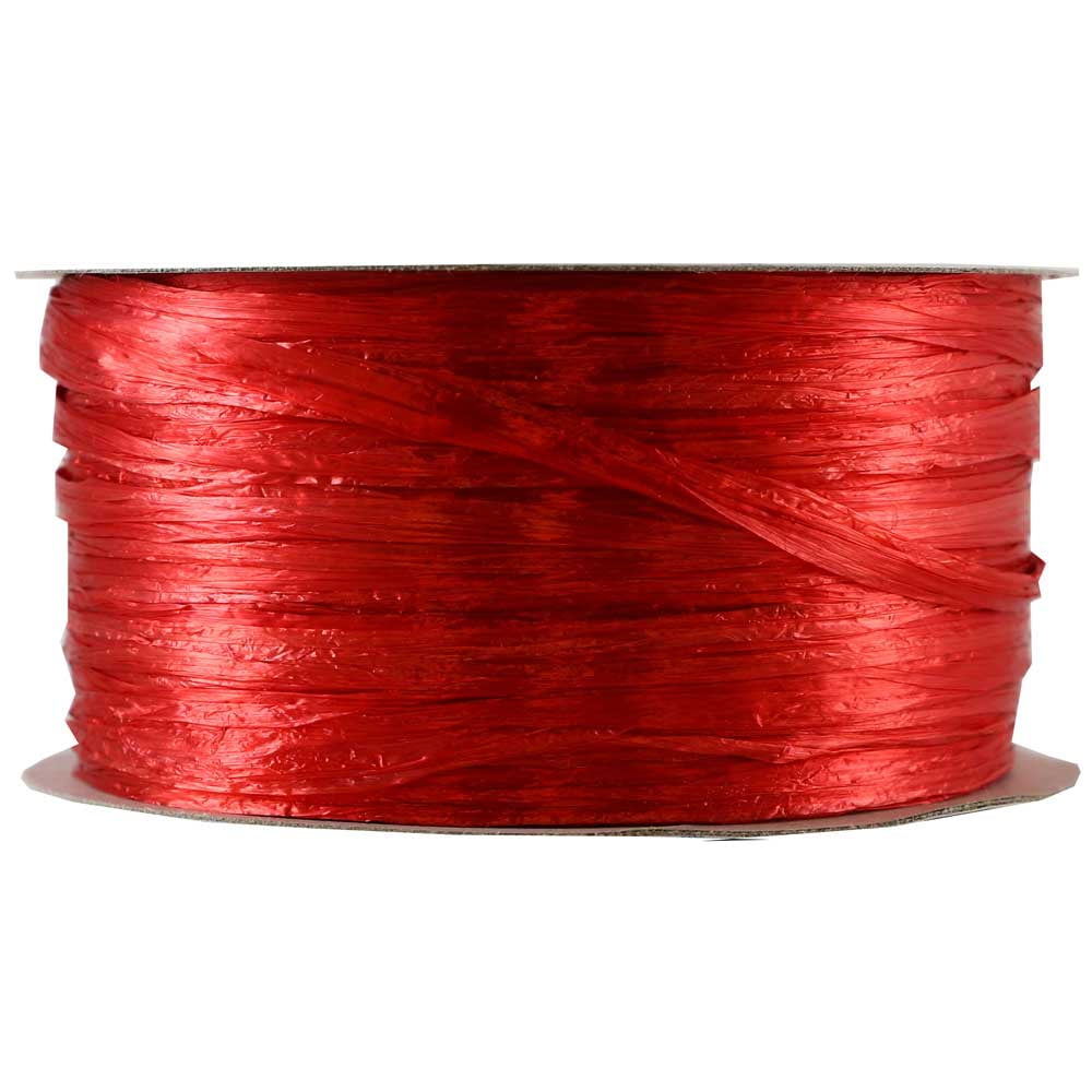 Jam Raffia Ribbon, 60 Feet, Imperial Red, 1/Pack - Walmart.com
