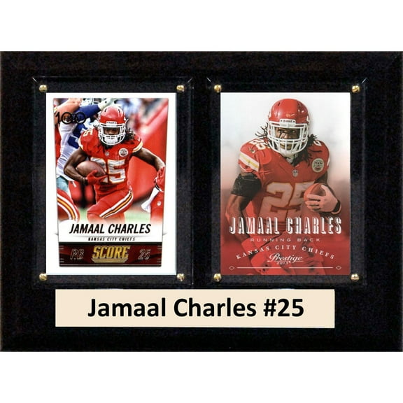Jamaal Charles Kansas City Chiefs 6'' x 8'' Plaque