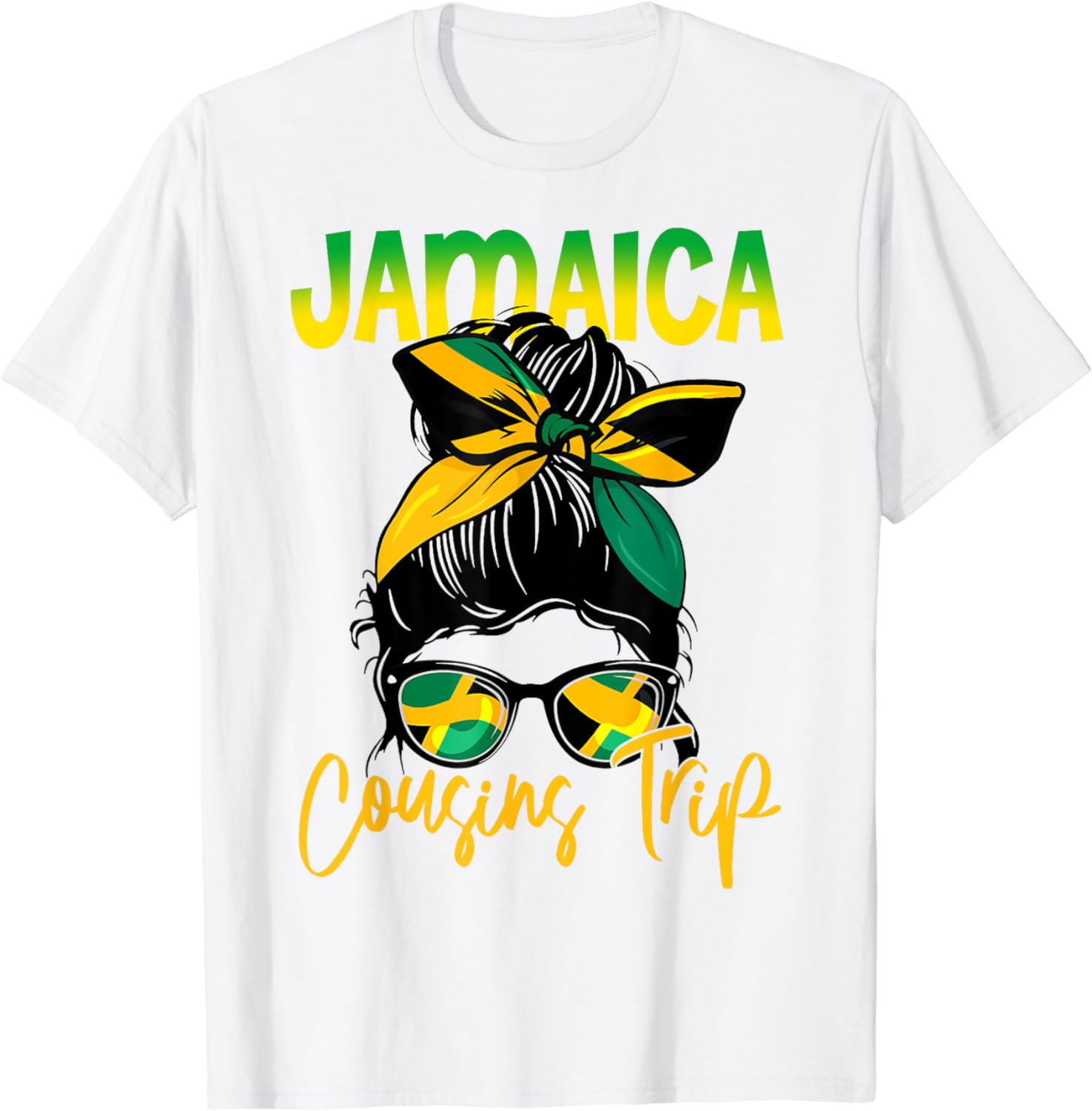 Jamaica 2024 Cousins Trip Girls Weekend Vacation Party Cotton TShirt
