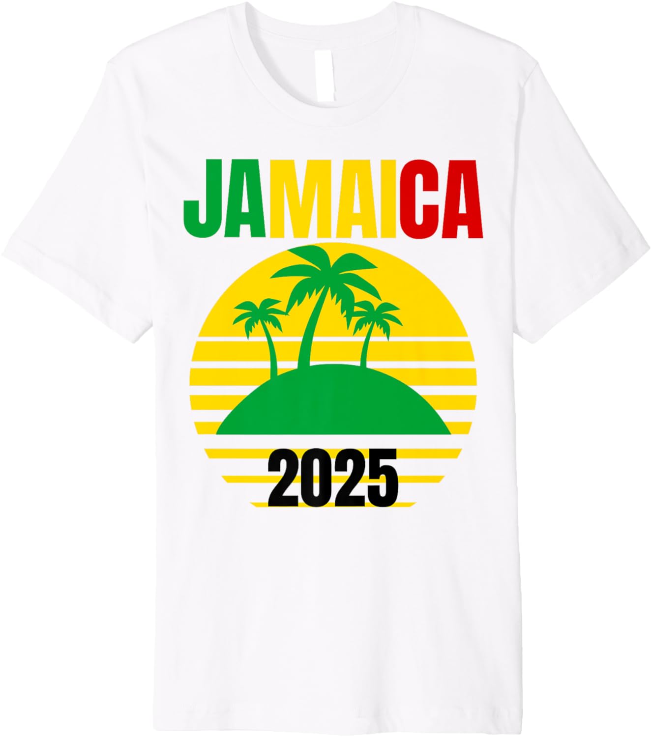 Jamaica 2025 Premium T-Shirt - Walmart.com