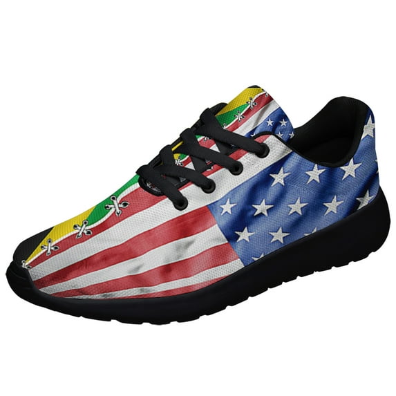 Jamaica America Shoes Sneakers Black Size 11.5