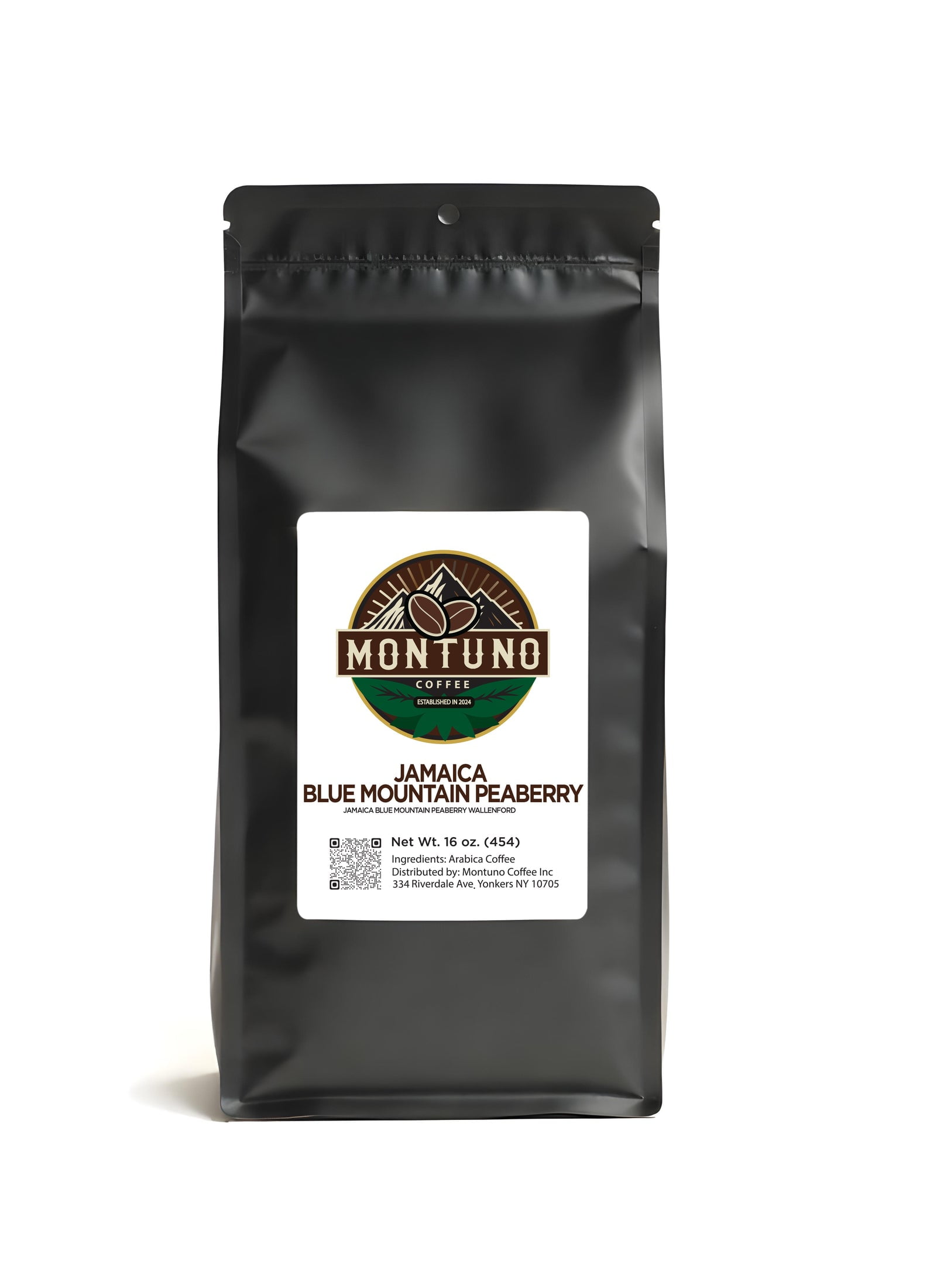8 oz Jute Bag Jamaica Blue Mountain Peaberry main image 1