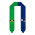 thumbnail image 1 of Jamaica Cayman Islands Flag Shawl Sash Stole Graduation Shawls Wraps Scraf For International Study, 1 of 5