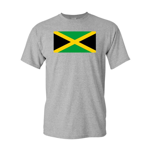 Jamaica Country Flag Adult DT T-Shirt Tee