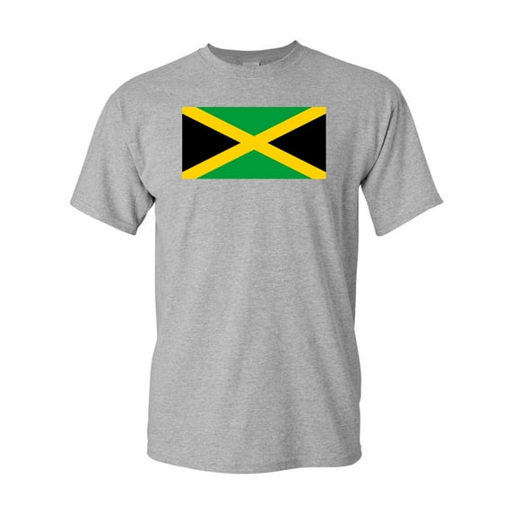 Jamaica Country Flag Adult DT T-Shirt Tee