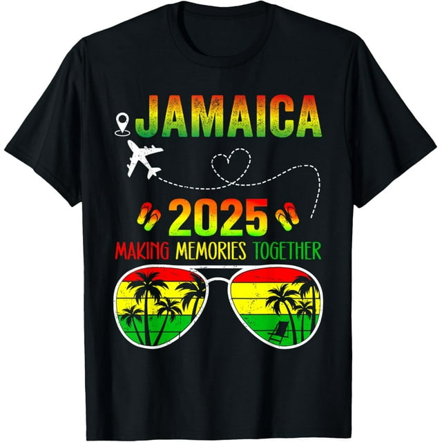 Jamaica Family Reunion 2025 Making Memories Vacation Summer TShirt