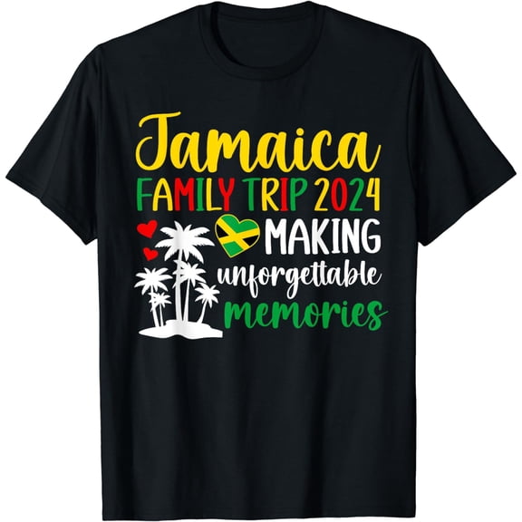 Jamaica Family Trip 2024 Making Memories Jamaica Vacation T-Shirt