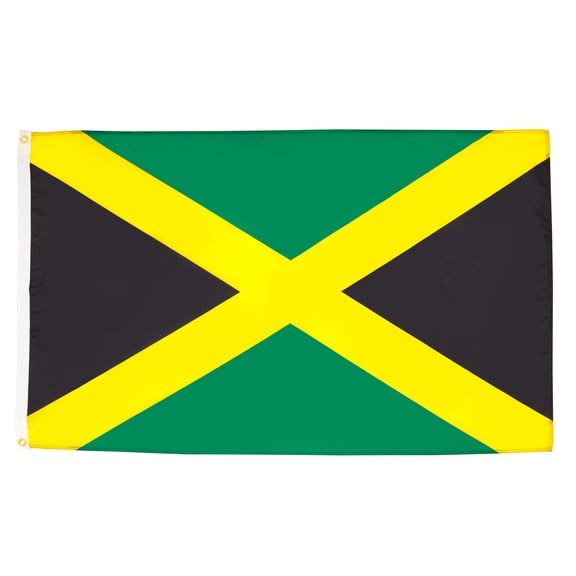 AZ FLAG Jamaica Flag 2x3 ft Jamaican 100D Polyester 2 Grommets 90x60 cm