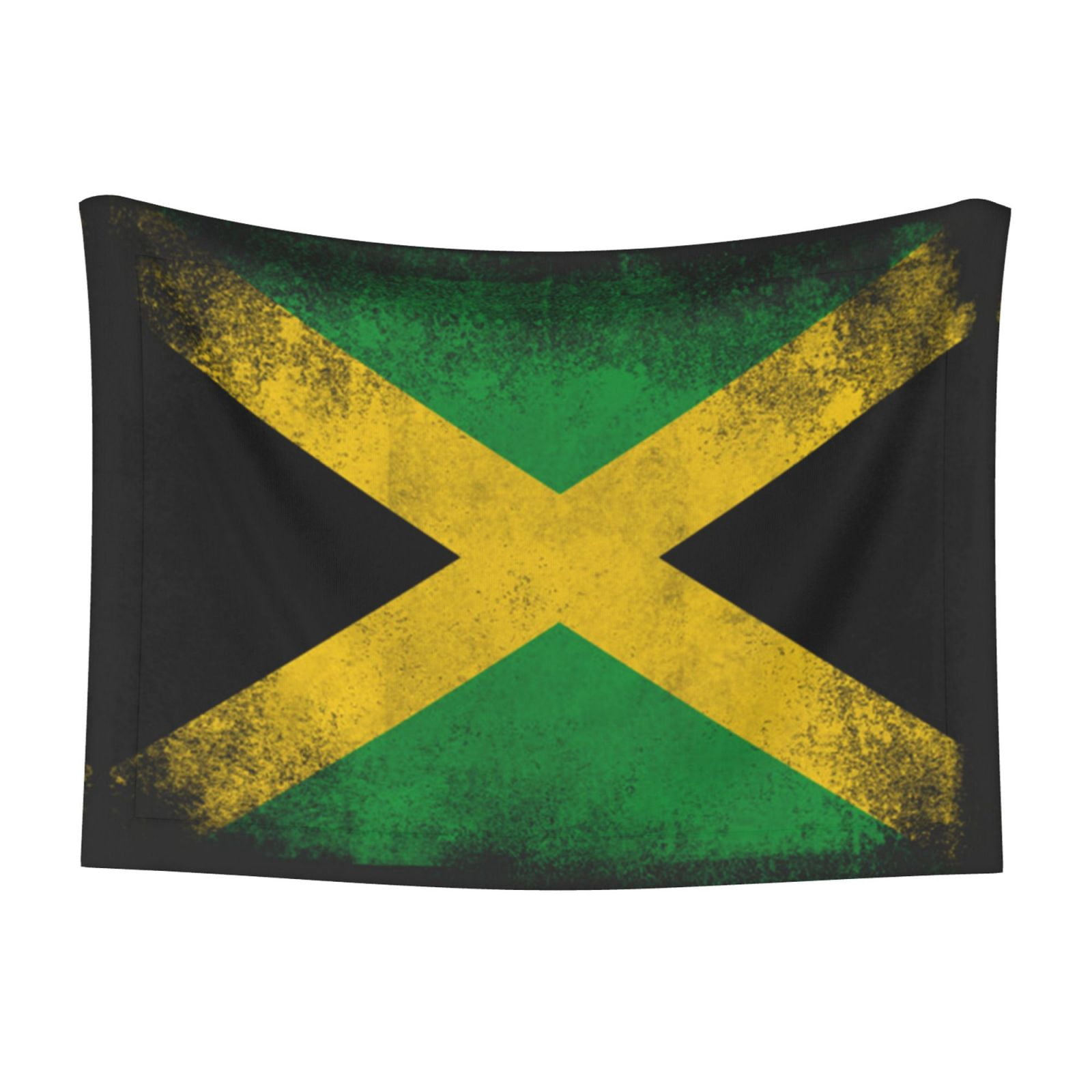 Jamaica Flag Jamaican Print Dog Blanket Soft Warm Flannel Cat Blanket Great Pet Throw for Cats Puppy Small Medium Large Dog