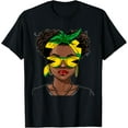 thumbnail image 1 of Jamaica Flag Outfit for Woman Uniform Souvenirs Jamaican T-Shirt, 1 of 3