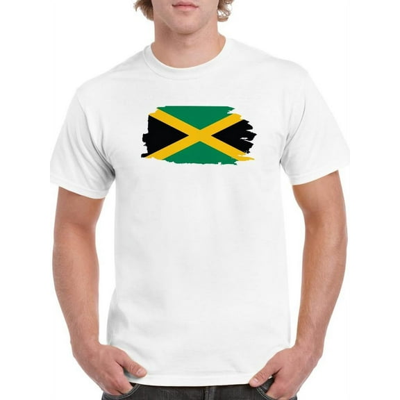 Jamaica Flag T-Shirt Men -SPIdeals Designs, Male 4X-Large