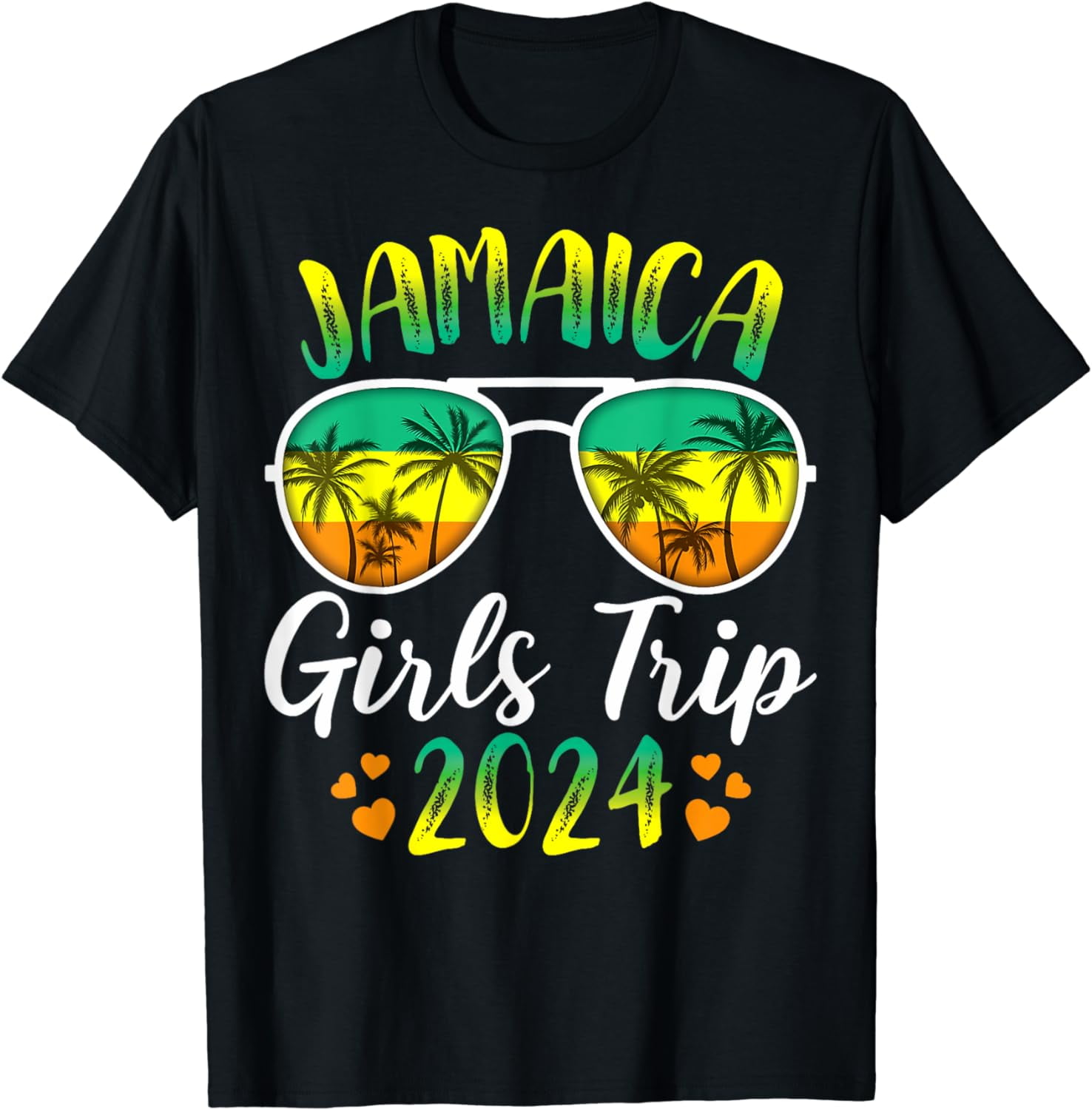 Jamaica Girls Trip 2024 Family Matching Summer Vacation TShirt