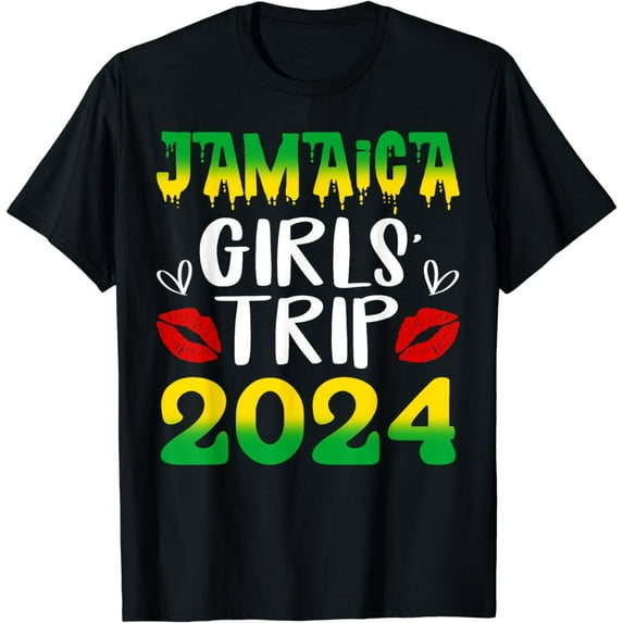 Jamaica Girls Trip 2024 Funny Reunion Summer Vacation T-Shirt