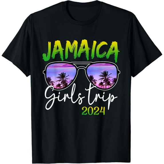 Jamaica Girls Trip 2024 Girls Weekend Summer Vacation Trip T-Shirt