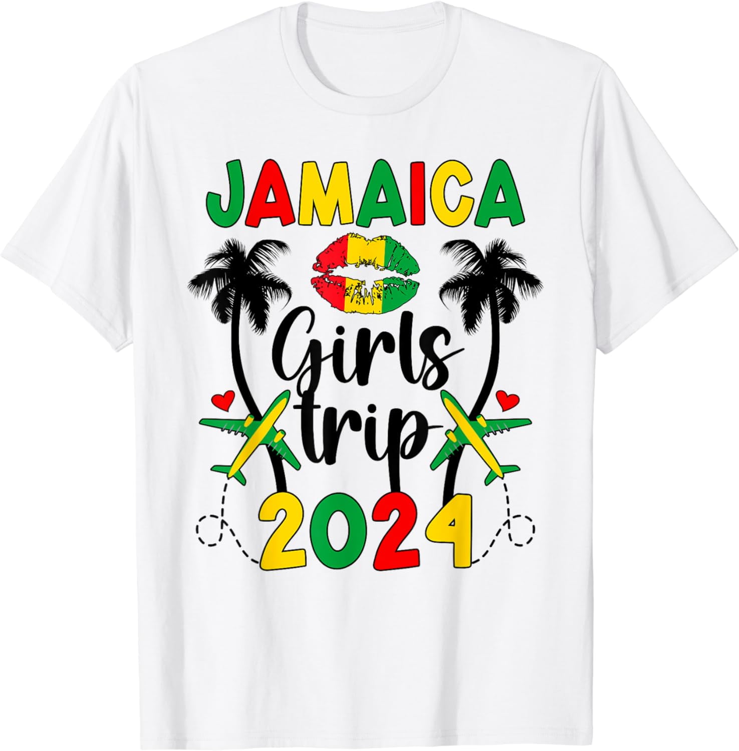 Jamaica Girls Trip 2024 Jamaica Vacation 2024 Girls Travel TShirt