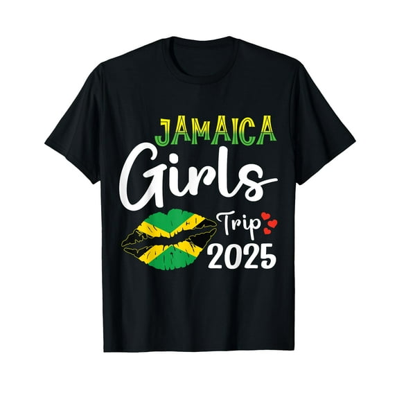 Jamaica Girls Trip 2025 Summer Vacation Trip 2025 T-Shirt