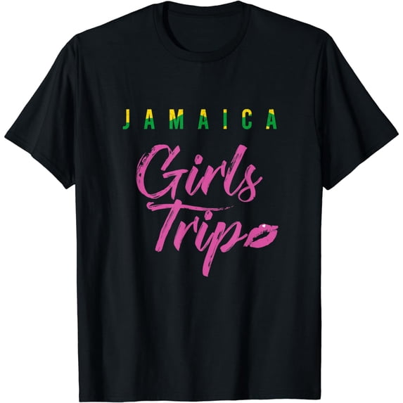 Jamaica Girls Trip Holiday Matching Party Travel Getaway T-Shirt