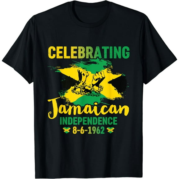 Jamaica Independence Day Celebration Proud Jamaican 1962 T-Shirt